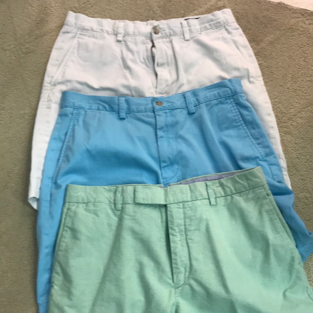 Lot of 3 Polo cotton shorts. Size 32